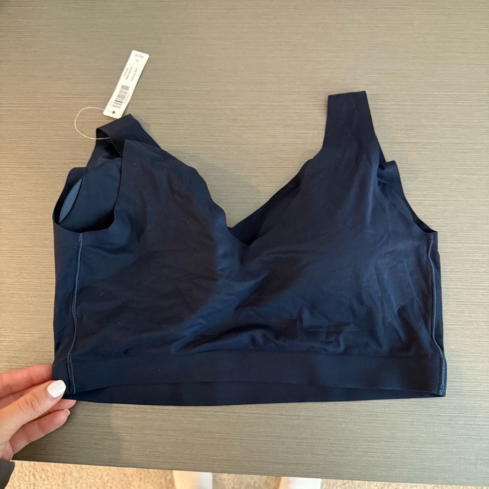 NWT Soma Enbliss Bralette. Size XL.  Blue Comfort Bra with Wireless Support - Picture 3 of 5
